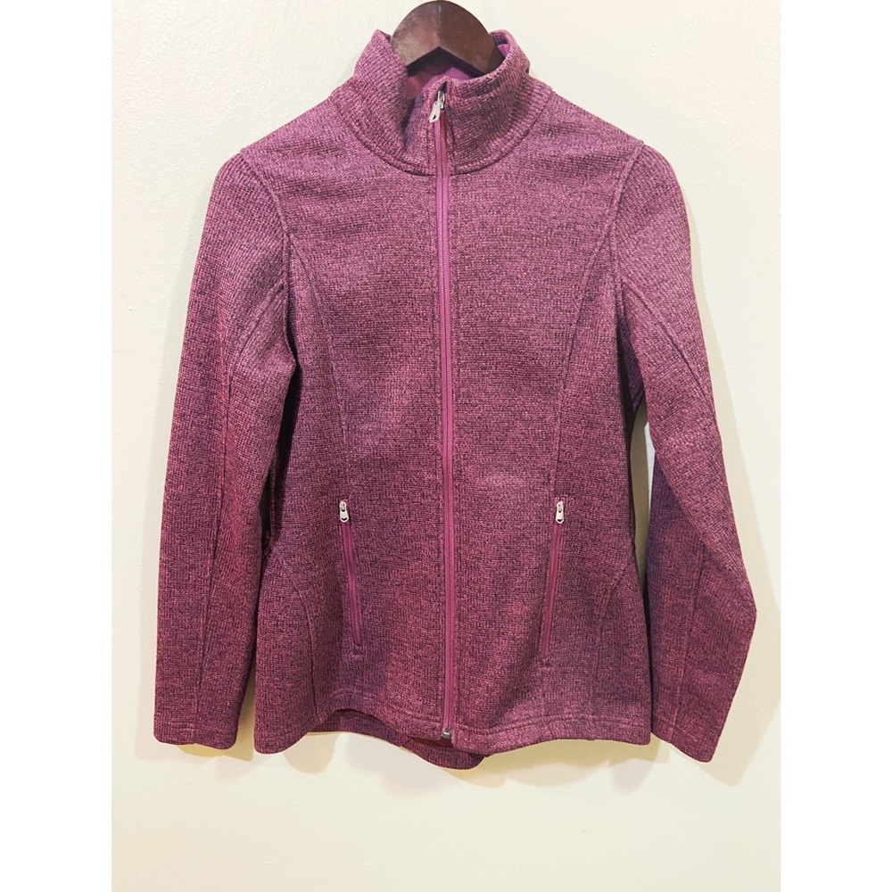Spyder Purple Knit Jacket